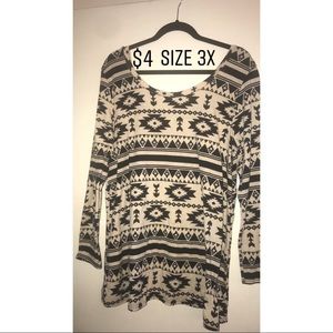 Long Sleeve Tunic Top